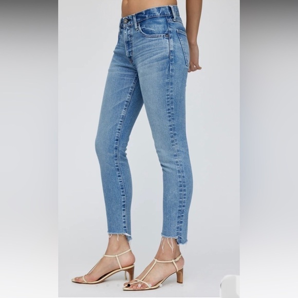 MOUSSY Vintage Blossom Skinny Jeans in Light Blue, Size 27 - Picture 2 of 14